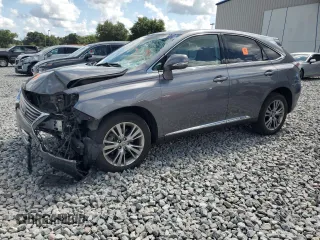 2013 Lexus RX 450h z VIN JTJZB1BA4D2410952, wystawiony jako Copart lot #61969555 z przebiegiem Nie podano mil oraz Szkoda całkowita • Salvage title. Historia ofert i sprzedaży dostępna na DreamBid. Obrazek 1.