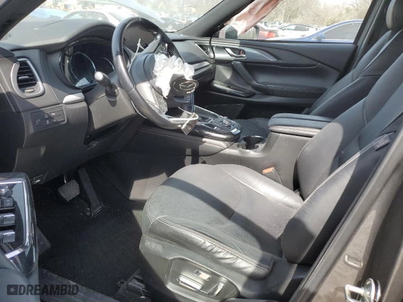 2021 Mazda CX-9 Grand Touring with VIN JM3TCBDY8M0530410, listed as a Copart auction lot 49852715 with 46,551 mi miles and Salvage Title. Bid and sale history available at carsss.com. Image 7.