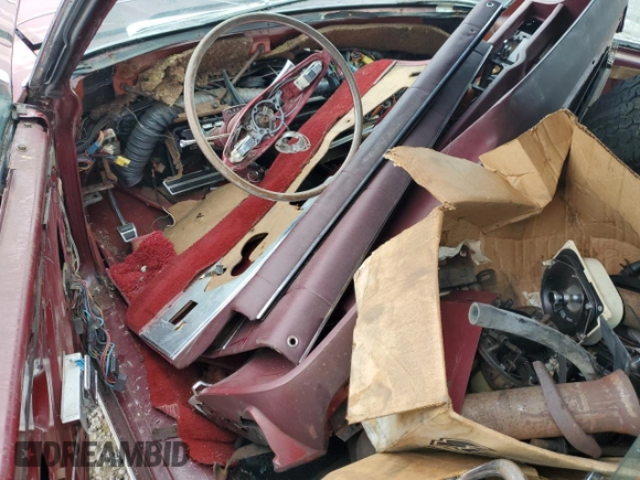 1968 Ford Thunderbird with VIN 8Y84N110921, listed as a Copart auction lot 51260085 with Not Provided miles and Clean Title. Bid and sale history available at DreamBid. Image 8.