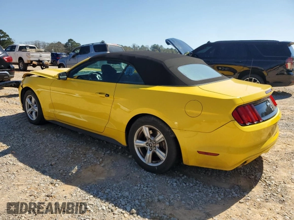 2017 Ford Mustang V6 with VIN 1FATP8EM4H5323989, listed as a Copart auction lot 46822225 with 145,080 mi miles and Salvage Title. Bid and sale history available at carsss.com. Image 2.
