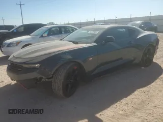 2022 Chevrolet Camaro 1LT with VIN 1G1FB1RS7N0127360, listed as a Copart auction lot 76622624 with 26,588 mi miles and Salvage Title. Bid and sale history available at carsss.com. Image 1.