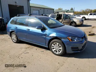 2016 Volkswagen Golf SportWagen TSI S with VIN 3VWC17AU2GM518796, listed as a Copart auction lot 75285994 with 83,535 mi miles and Salvage Title. Bid and sale history available at carsss.com. Image 4.