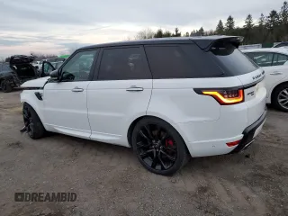 2022 Land Rover Range Rover Sport HST with VIN SALWS2RU8NA213035, listed as a Copart auction lot 81620624 with 36,799 mi miles and Salvage Title. Bid and sale history available at carsss.com. Image 2.