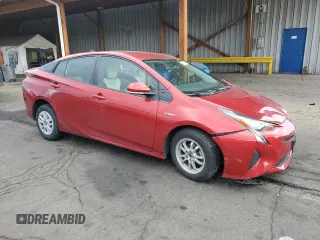 2016 Toyota Prius Two with VIN JTDKBRFU4G3516422, listed as a Copart auction lot 54629045 with 79,228 mi miles and Salvage Title. Bid and sale history available at DreamBid. Image 4.