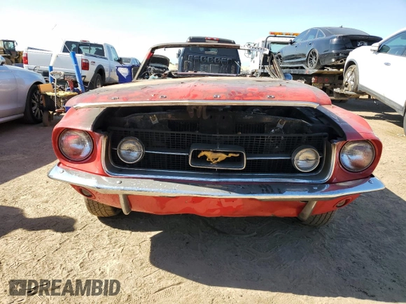 1967 Ford Mustang с VIN 7R03C226653, выставлен на аукционе Copart как лот 74903644 с пробегом Не указан миль и На запчасти • Non repairable. История ставок и продаж доступна на DreamBid. Изображение 5.