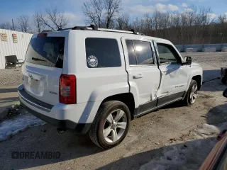 2012 Jeep Patriot Limited with VIN 1C4NJRCB4CD670443, listed as a Copart auction lot 88495955 with 179,384 mi miles and Salvage Title. Bid and sale history available at carsss.com. Image 3.