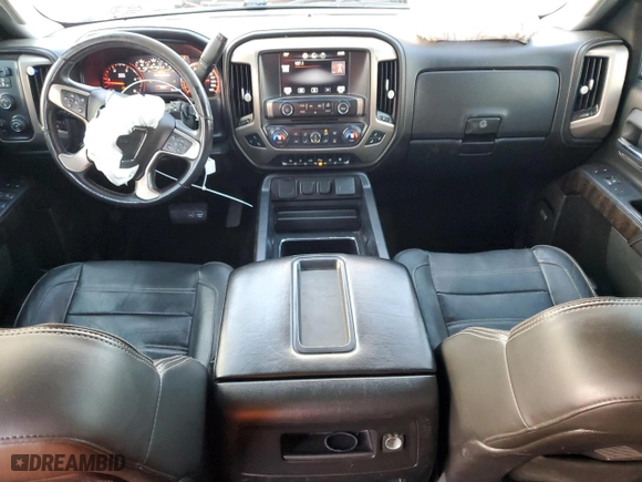 2015 GMC Sierra 3500HD Denali with VIN 1GT424E87FF176566, listed as a Copart auction lot 87201084 with 141,245 mi miles and Salvage Title. Bid and sale history available at carsss.com. Image 8.