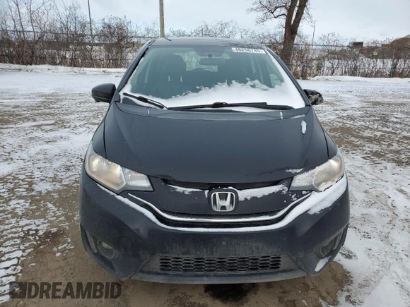 2015 Honda Fit EX-L with VIN 3HGGK5H81FM108568, listed as a Copart auction lot 46256745 with 185,652 mi miles and Salvage Title. Bid and sale history available at carsss.com. Image 5.