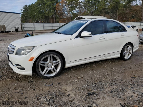 2011 Mercedes-Benz C-Class C 300 Sport with VIN WDDGF5EB5BR156785, listed as a Copart auction lot 84852814 with 139,241 mi miles and Salvage Title. Bid and sale history available at carsss.com. Image 1.