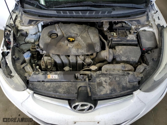 2016 Hyundai Elantra SE with VIN 5NPDH4AE4GH676749, listed as a Copart auction lot 48598855 with 0 mi miles and Salvage Title. Bid and sale history available at carsss.com. Image 13.