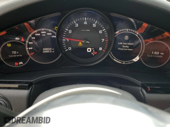 2019 Porsche Cayenne z VIN WP1AA2AY8KDA04454, wystawiony jako Copart lot #56534555 z przebiegiem 69 834 mil mil oraz Szkoda całkowita • Salvage title. Historia ofert i sprzedaży dostępna na DreamBid. Obrazek 9.