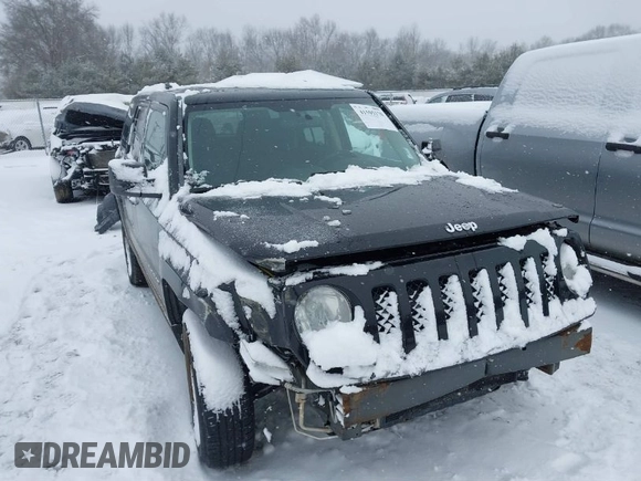 2014 Jeep Patriot Sport with VIN 1C4NJRBB2ED841808, listed as a IAAI auction lot 41595178 with 146,323 mi miles and . Bid and sale history available at DreamBid. Image 1.