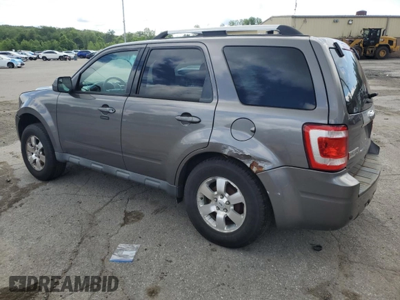 2012 Ford Escape Limited with VIN 1FMCU9EG0CKA70078, listed as a Copart auction lot 63184945 with 191,530 mi miles and Salvage title. Bid and sale history available at DreamBid. Image 2.