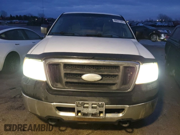 2007 Ford F-150 XL with VIN 1FTRF14VX7KB40508, listed as a Copart auction lot 86627524 with 143,868 mi miles and Clean title. Bid and sale history available at DreamBid. Image 5.