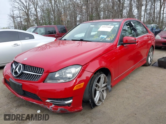 2013 Mercedes-Benz C 300 Sport with VIN WDDGF8AB3DR293279, listed as a IAAI auction lot 41937006 with 108,781 mi miles and . Bid and sale history available at carsss.com. Image 18.