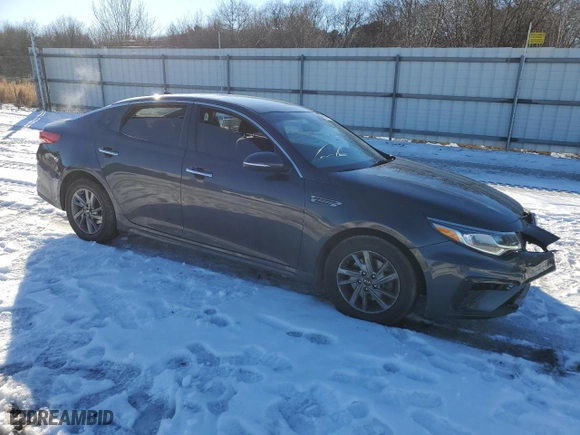2019 Kia Optima LX with VIN 5XXGT4L38KG291142, listed as a Copart auction lot 88486425 with 149,315 mi miles and Salvage Title. Bid and sale history available at carsss.com. Image 4.