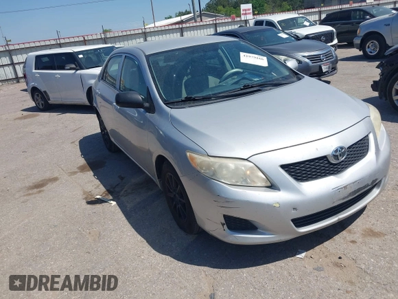 2009 Toyota Corolla with VIN JTDBL40E499062948, listed as a IAAI auction lot 41979166 with 131,535 mi miles. Bid and sale history available at carsss.com. Image 1.