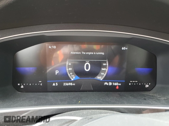 2023 Volkswagen Tiguan SE with VIN 3VVNB7AX4PM132188, listed as a Copart auction lot 55757405 with 23,698 mi miles and Salvage title. Bid and sale history available at DreamBid. Image 9.