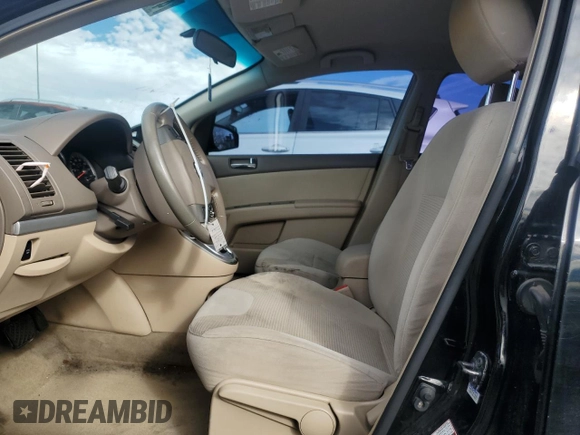 2011 Nissan Sentra 2.0 with VIN 3N1AB6APXBL608534, listed as a Copart auction lot 45417635 with 107,665 mi miles and Salvage Title. Bid and sale history available at DreamBid. Image 7.