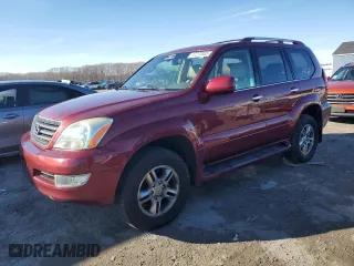2008 Lexus GX 470 with VIN JTJBT20X480157161, listed as a Copart auction lot 47272855 with 257,482 mi miles and Clean Title. Bid and sale history available at carsss.com. Image 1.
