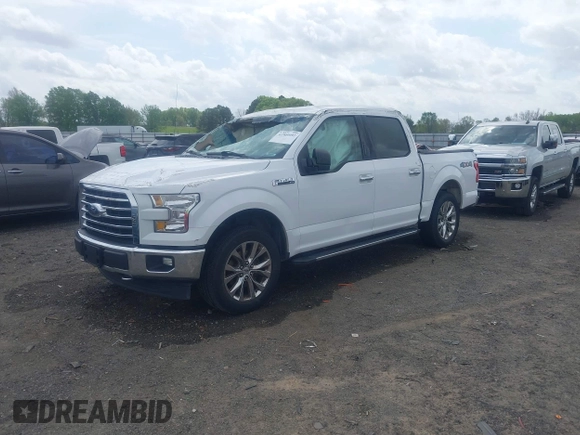 2017 Ford F-150 XL with VIN 1FTEW1EF0HKC79134, listed as a IAAI auction lot 41909992 with 241,488 mi miles and . Bid and sale history available at DreamBid. Image 2.