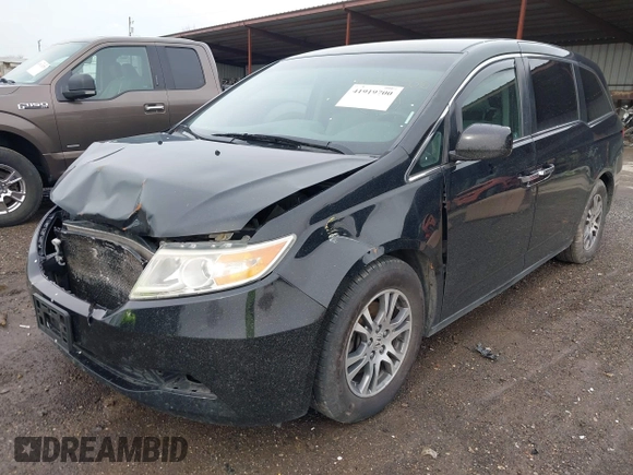 2012 Honda Odyssey EX with VIN 5FNRL5H46CB096547, listed as a IAAI auction lot 41919700 with 165,882 mi miles and . Bid and sale history available at carsss.com. Image 17.