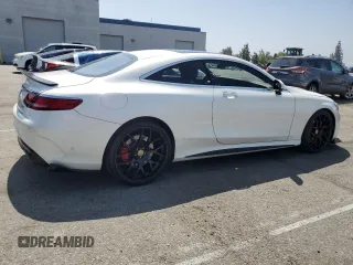 2017 Mercedes-Benz S 63 AMG z VIN WDDXJ7JB2HA024588, wystawiony jako Copart lot #59198315 z przebiegiem 29 577 mil mil oraz Szkoda całkowita • Salvage title. Historia ofert i sprzedaży dostępna na DreamBid. Obrazek 3.