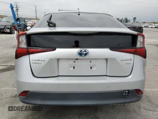 2020 Toyota Prius LE with VIN JTDL9RFU5L3019339, listed as a Copart auction lot 52778255 with 67,797 mi miles and Salvage Title. Bid and sale history available at DreamBid. Image 6.