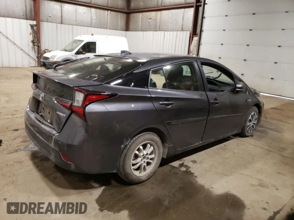 2022 Toyota Prius LE with VIN JTDL9MFU7N3035533, listed as a Copart auction lot 61877755 with Not provided miles and Salvage title. Bid and sale history available at DreamBid. Image 3.