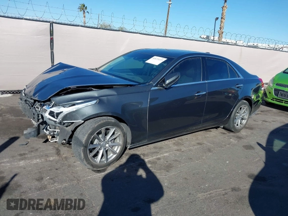 2018 Cadillac CTS Luxury RWD with VIN 1G6AR5SX3J0185585, listed as a IAAI auction lot 41673223 with 42,507 mi miles and . Bid and sale history available at DreamBid. Image 15.