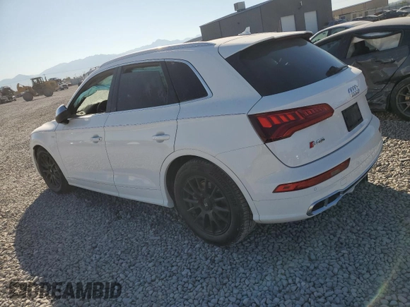 2018 Audi SQ5 Prestige with VIN WA1C4AFY5J2101541, listed as a Copart auction lot 70876654 with Not Provided miles and Salvage Title. Bid and sale history available at DreamBid. Image 2.