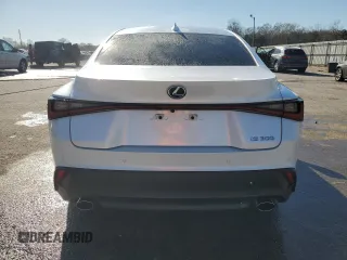 2023 Lexus IS with VIN JTHDA1D20P5123910, listed as a Copart auction lot 49429445 with 18,477 mi miles and Salvage Title. Bid and sale history available at carsss.com. Image 6.