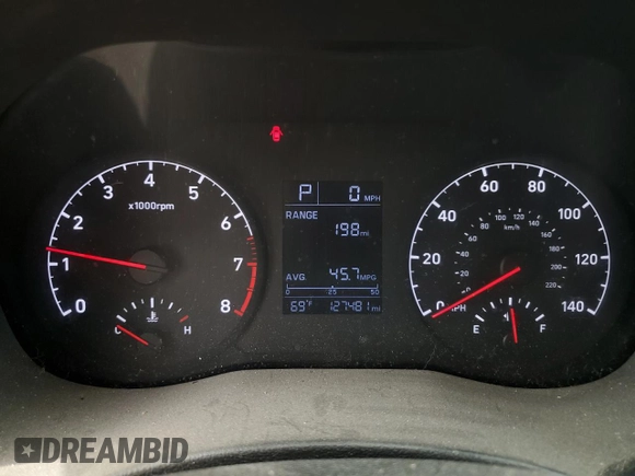 2019 Hyundai Accent SE with VIN 3KPC24A35KE060230, listed as a Copart auction lot 52606115 with 127,481 mi miles and Salvage Title. Bid and sale history available at DreamBid. Image 9.