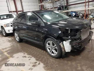2017 Ford Edge Titanium with VIN 2FMPK4K93HBB80222, listed as a IAAI auction lot 41468774 with 166,500 mi miles. Bid and sale history available at carsss.com. Image 1.