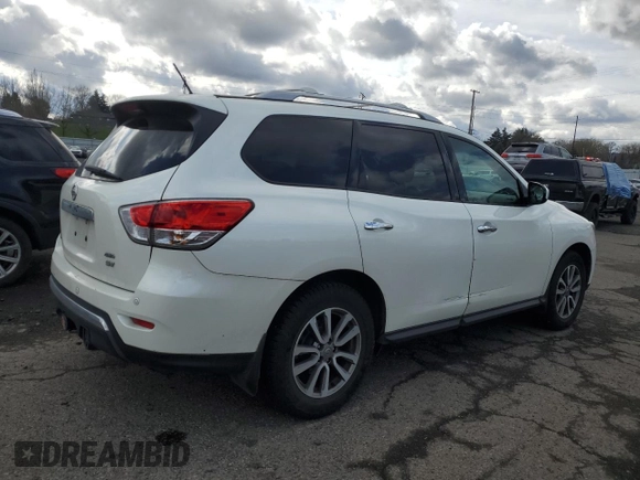 2015 Nissan Pathfinder Platinum with VIN 5N1AR2MM8FC656176, listed as a Copart auction lot 49462815 with 110,773 mi miles and Salvage title. Bid and sale history available at DreamBid. Image 3.