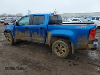 2021 Chevrolet Colorado 4WD Z71 с VIN 1GCGTDEN8M1248174, выставлен на аукционе Copart как лот 53145995 с пробегом 30 022 миль миль и Чистый • Clean title. История ставок и продаж доступна на DreamBid. Изображение 2.