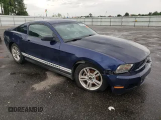 2010 Ford Mustang V6 with VIN 1ZVBP8AN3A5146553, listed as a Copart auction lot 52109285 with 252,708 mi miles and Salvage Title. Bid and sale history available at DreamBid. Image 4.