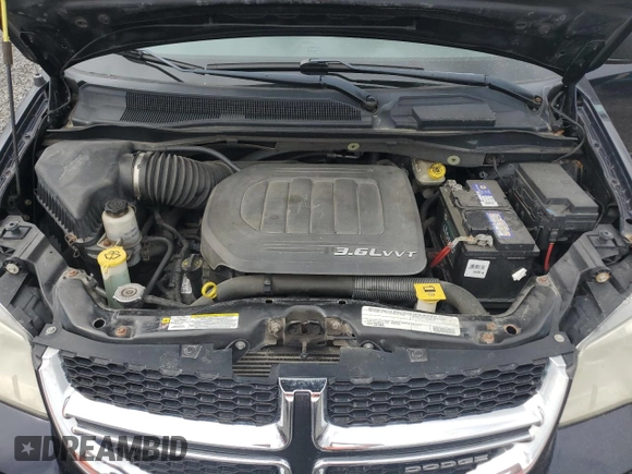 2011 Dodge Grand Caravan SXT with VIN 2D4RN4DG0BR725293, listed as a Copart auction lot 55532265 with 158,125 mi miles and Clean Title. Bid and sale history available at DreamBid. Image 12.