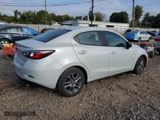 2020 Toyota Yaris Sedan L with VIN 3MYDLBYV4LY715881, listed as a Copart auction lot 73287304 with 54,501 mi miles and Salvage Title. Bid and sale history available at carsss.com. Image 3.