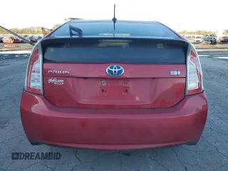 2014 Toyota Prius Four with VIN JTDKN3DU2E1761719, listed as a Copart auction lot 81494664 with 107,306 mi miles and Salvage Title. Bid and sale history available at DreamBid. Image 6.