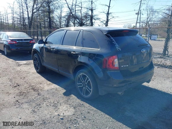 2013 Ford Edge SEL with VIN 2FMDK4JC3DBC20325, listed as a IAAI auction lot 42056079 with 154,103 mi miles. Bid and sale history available at carsss.com. Image 3.