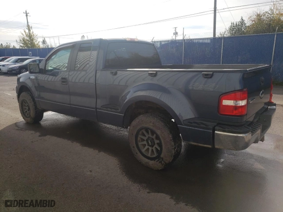 2005 Ford F-150 STX with VIN 1FTRX04W75KC31023, listed as a Copart auction lot 77093034 with 266,966 mi miles and Salvage Title. Bid and sale history available at carsss.com. Image 2.
