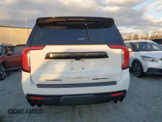 2022 GMC Yukon XL Denali with VIN 1GKS1JKL8NR123197, listed as a Copart auction lot 41466775 with 38,469 mi miles and Salvage Title. Bid and sale history available at DreamBid. Image 6.
