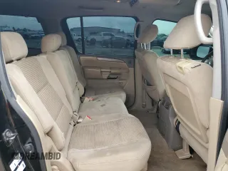 2011 Nissan Armada SV with VIN 5N1BA0ND6BN606602, listed as a Copart auction lot 50801765 with 198,994 mi miles and Salvage Title. Bid and sale history available at DreamBid. Image 11.