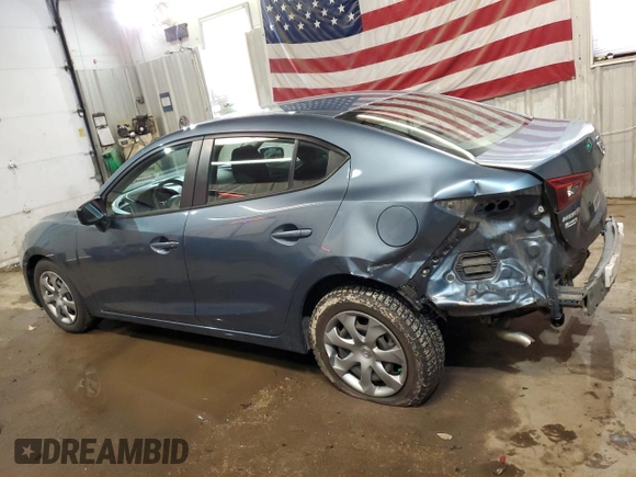 2015 Mazda 3 i SV with VIN JM1BM1T7XF1273445, listed as a Copart auction lot 50573685 with 81,701 mi miles and Salvage Title. Bid and sale history available at carsss.com. Image 2.