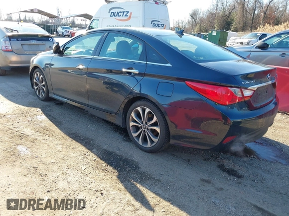 2014 Hyundai Sonata Limited with VIN 5NPEC4AB0EH896816, listed as a IAAI auction lot 41594893 with 138,112 mi miles and . Bid and sale history available at DreamBid. Image 3.