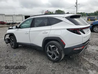 2023 Hyundai Tucson Limited with VIN 5NMJECAEXPH201688, listed as a Copart auction lot 56013095 with 36,018 mi miles and Salvage title. Bid and sale history available at DreamBid. Image 2.