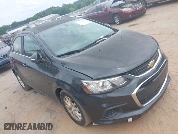 2017 Chevrolet Sonic LT with VIN 1G1JD5SH6H4126398, listed as a IAAI auction lot 42479686 with 111,018 mi miles and . Bid and sale history available at DreamBid. Image 1.