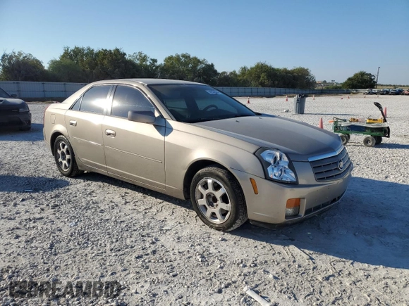 2004 Cadillac CTS with VIN 1G6DM577940142068, listed as a Copart auction lot 74938994 with 77,440 mi miles and Salvage Title. Bid and sale history available at carsss.com. Image 4.
