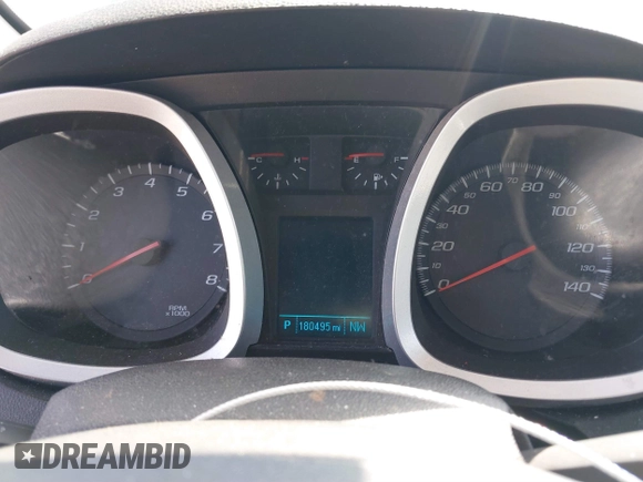 2012 Chevrolet Equinox LT w/2LT with VIN 2GNFLNEK5C6383882, listed as a IAAI auction lot 41901552 with 180,495 mi miles. Bid and sale history available at carsss.com. Image 7.